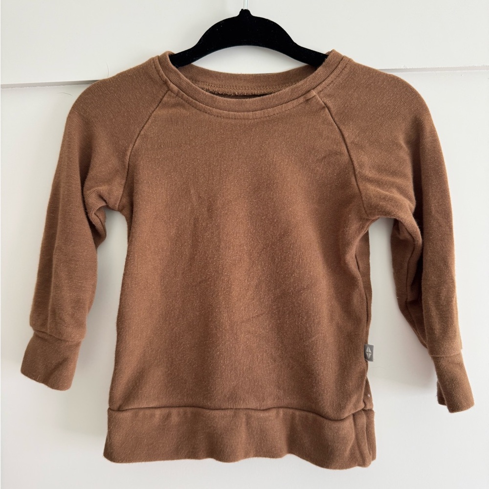 Kyte Baby Brown Bamboo Jersey Jogger Set
